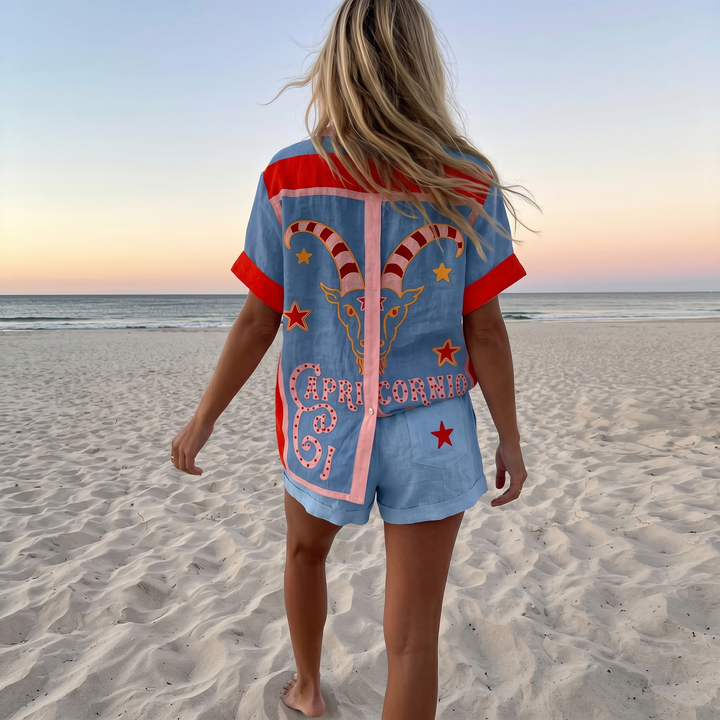 Marjorie - Beach Dress Set