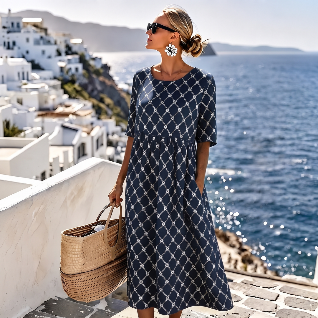 Isolde - Coastal Elegance Dress
