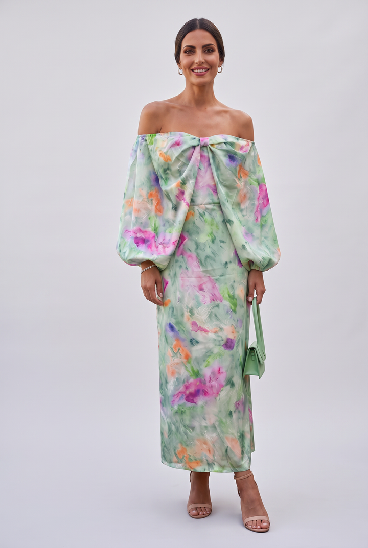 Lindaraja - Watercolour Print Dress