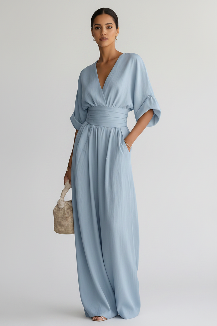 Isabela - V-Neck Maxi Dress