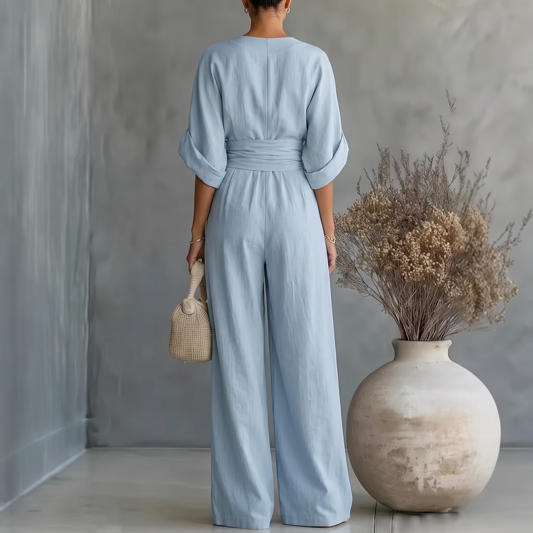 Isabela - V-Neck Maxi Dress