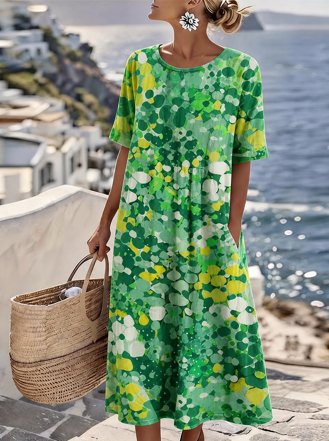Elena - Floral Summer Dress