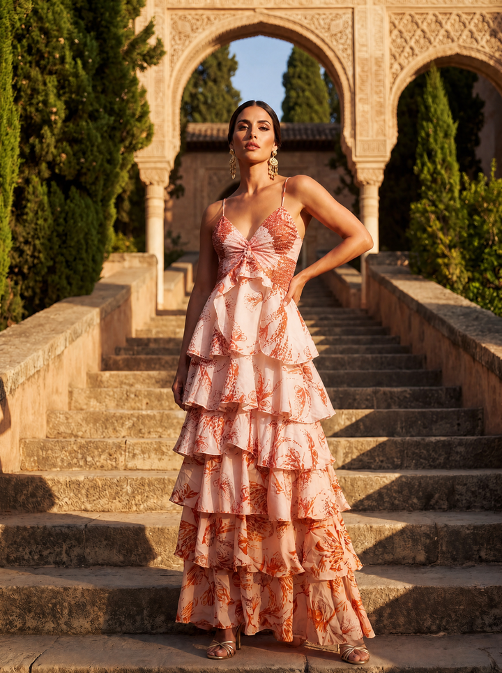 Ibiza - Ruffled Dress