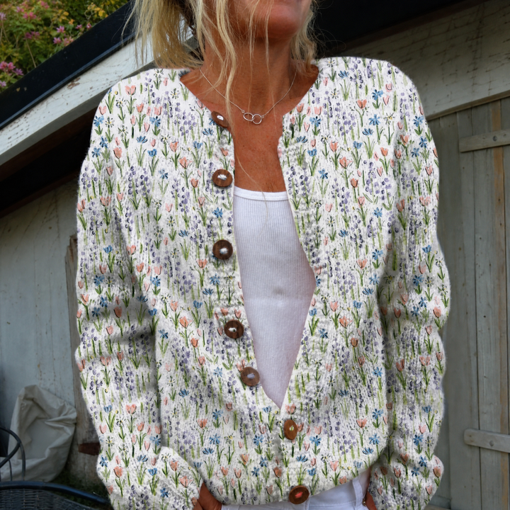 Ivadelle - Garden Floral Cardigan