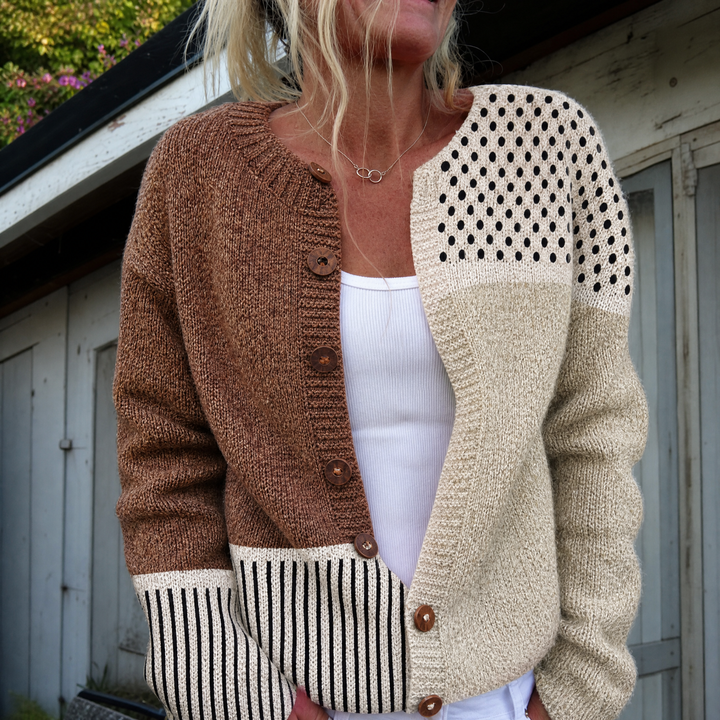 Eloise - Vintage Patchwork Cardigan