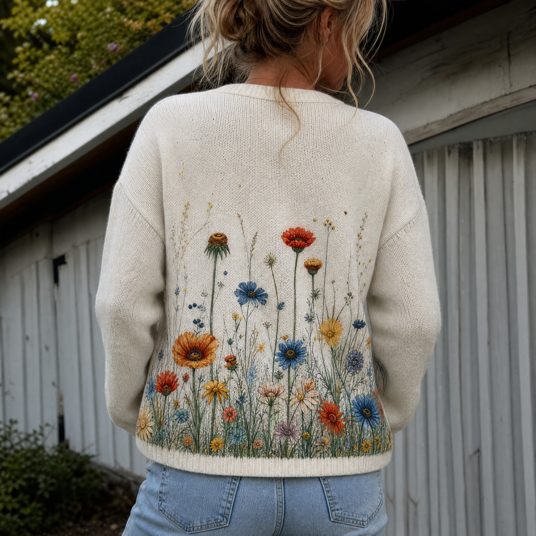 Tansy - Wildflower Print Cardigan