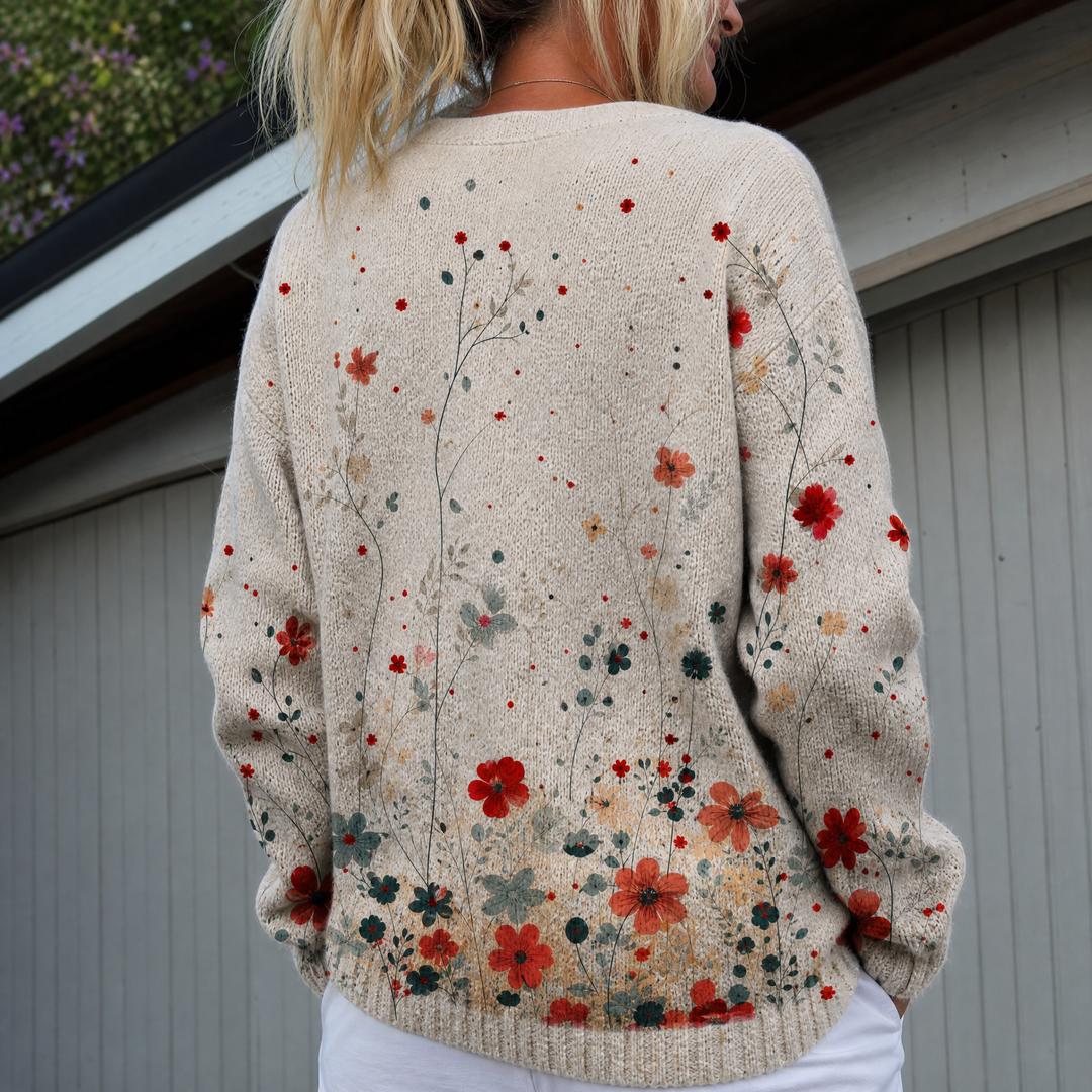 Sabrina - Vintage Floral Cardigan
