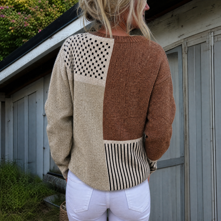 Eloise - Vintage Patchwork Cardigan