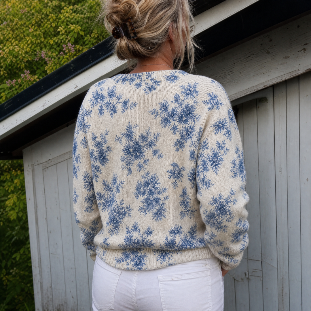 Daysie - Blue Floral Cardigan