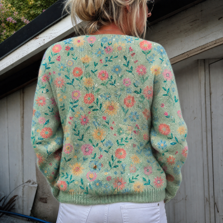 Foxfield - Pastel Floral Cardigan