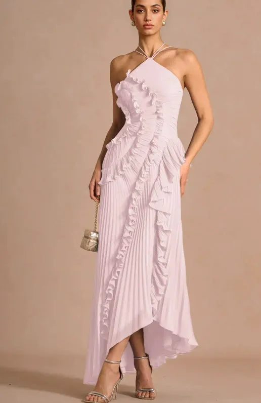 Eleanor - Spiral Ruffle Dress