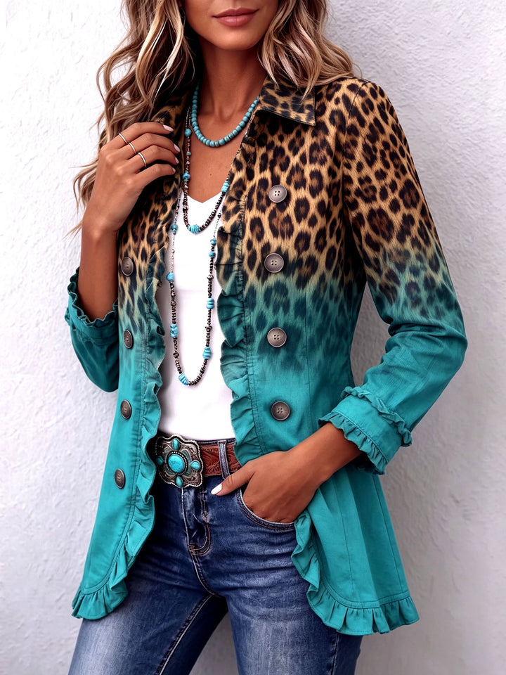 Dorothy | Gradient Leopard Blazer