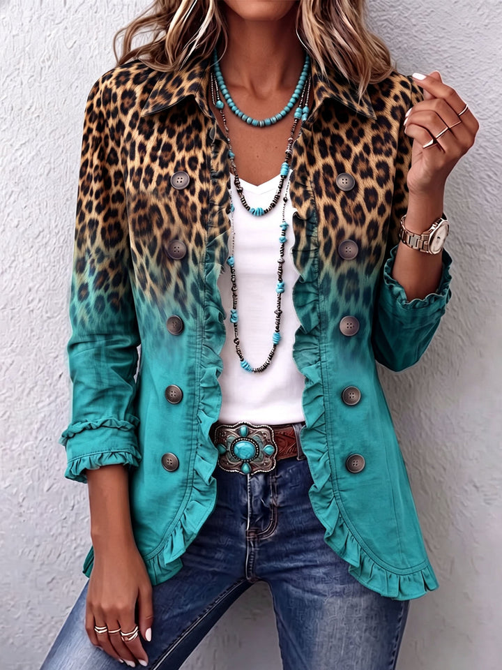 Dorothy | Gradient Leopard Blazer