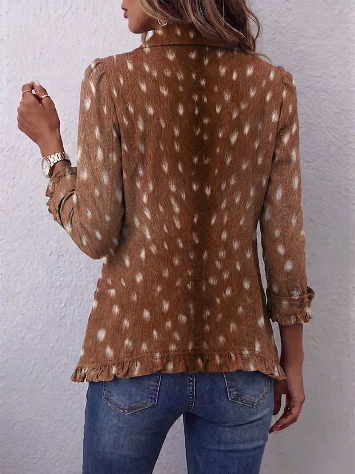 Sadie | Animal Print Jacket