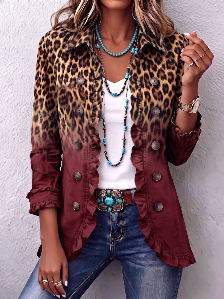 Dorothy | Gradient Leopard Blazer