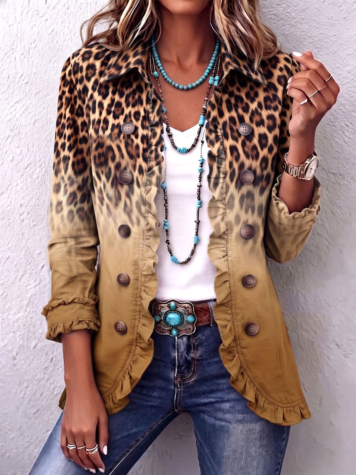 Dorothy | Gradient Leopard Blazer
