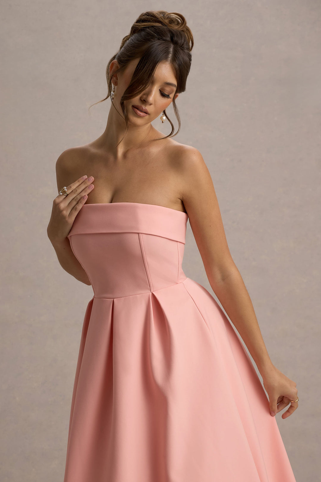 Evelyn - Off-Shoulder Elegant Dress