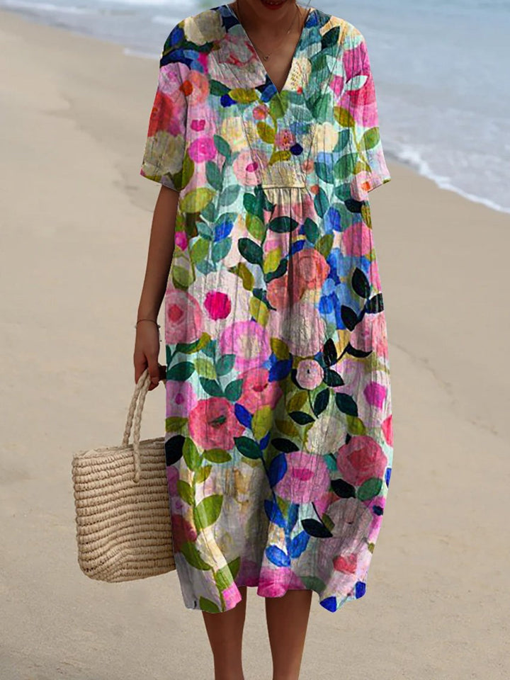 Beatrice - Vintage Flower Dress