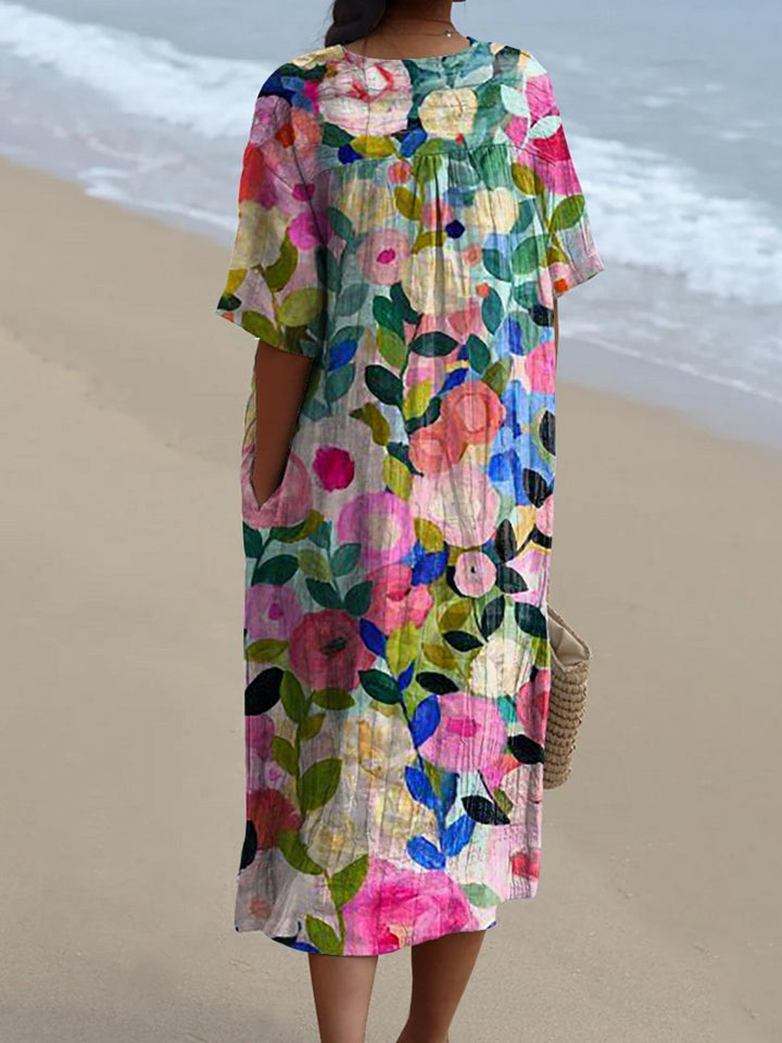 Beatrice - Vintage Flower Dress
